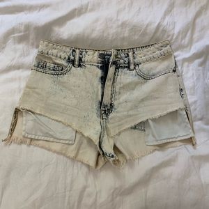 High Rise Jean Shorts!!